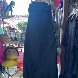 Zara Strapless Black Dress